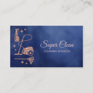 Tarjeta De Visita Sirvienta Limpieza de Casas servicios de limpieza