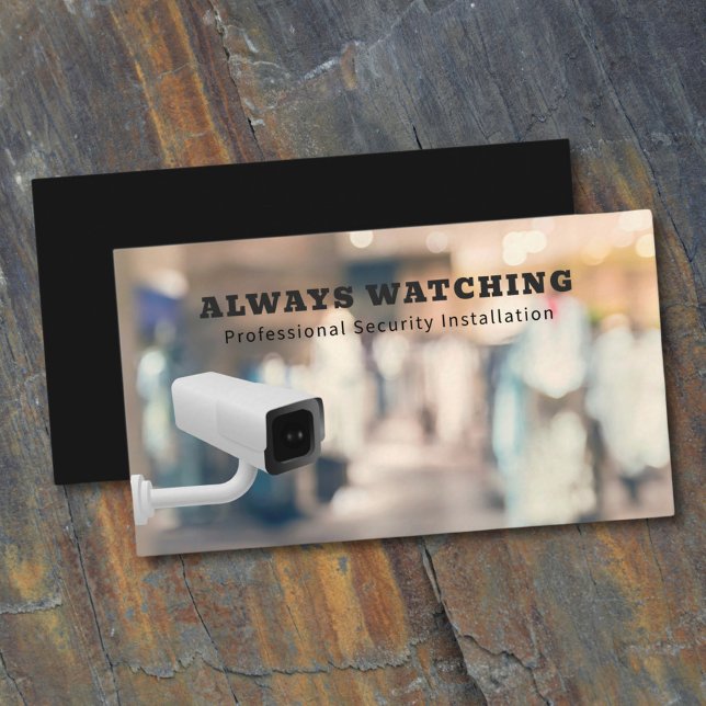 Tarjeta De Visita Sistema de vigilancia de soluciones de seguridad c (Subido por el creador)