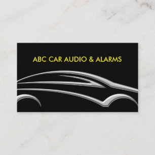 Tarjeta De Visita Sistemas de Audio para Automotores