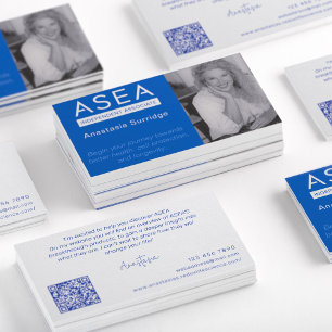Tarjeta De Visita Sitio web de coincidencia de ASEA