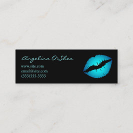 Tarjeta de visita Skinny Blue Lipstick