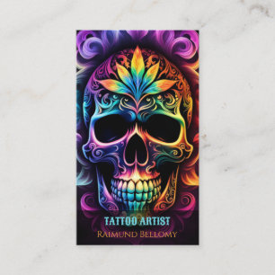Tarjeta de visita Skull