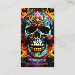 Tarjeta de visita Skull