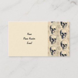 Tarjeta de visita Skulls