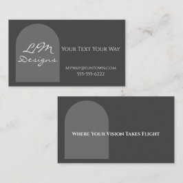 Tarjeta De Visita Sleek Minimalist