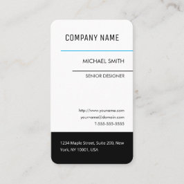 Tarjeta De Visita Sleek Professional Business Card