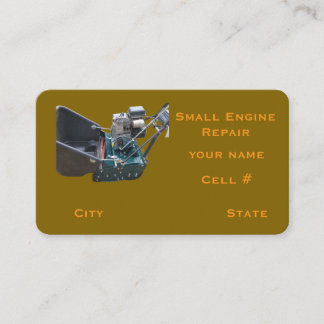 Tarjeta De Visita Small engine Business Card