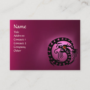 Tarjeta De Visita SNAKE DRAGON AMETHYST, Beauty, Salon, Day Spa