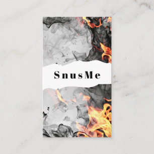 Tarjeta De Visita Snus Shop Tabaco Vape Smoke Aceite CBD