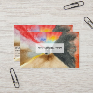 Tarjeta De Visita Sobre la visualización de flores y árboles, 1922 p