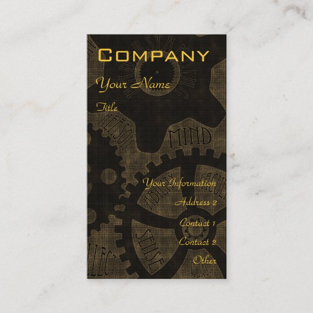 Tarjeta De Visita Sociedad de los nuevos intelectuales del siglo III (Anverso)