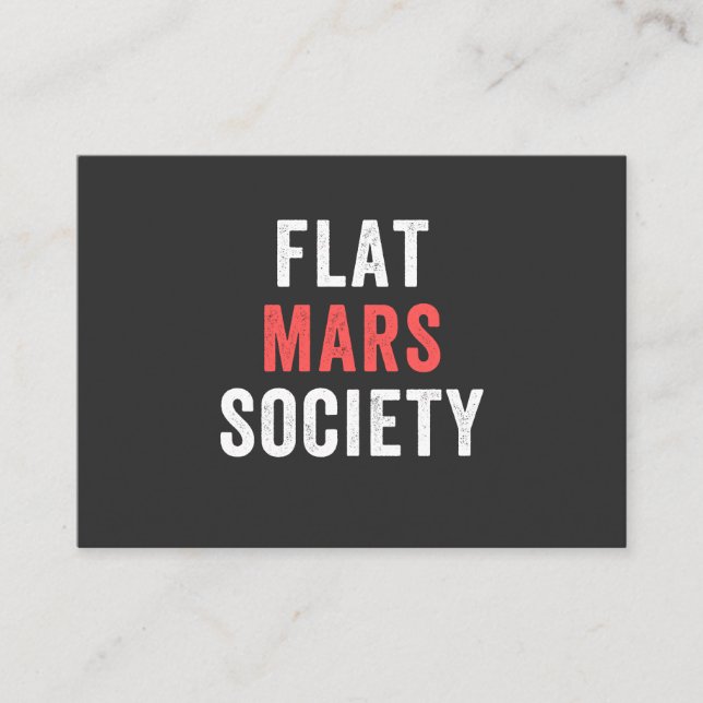 Tarjeta De Visita sociedad de marcas planas (Anverso)