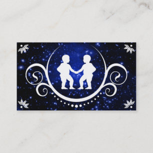 Tarjeta De Visita sofisticación de gemelos