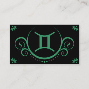 Tarjeta De Visita sofisticaciones de los géminis