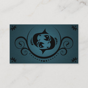 Tarjeta De Visita sofisticaciones de Piscis
