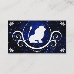 Tarjeta De Visita sofisticaciones del león