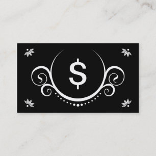 Tarjeta De Visita sofisticaciones financieras