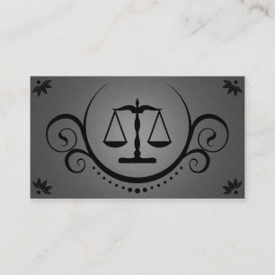 Tarjeta De Visita sofisticaciones legales