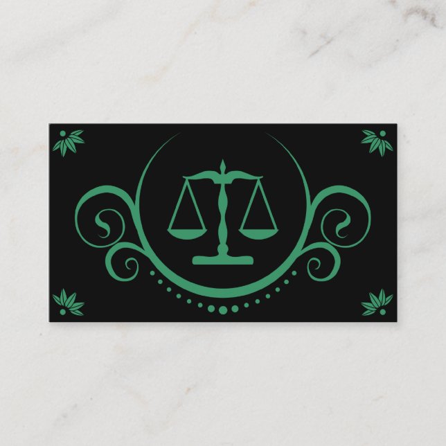 Tarjeta De Visita sofisticaciones legales (Anverso)