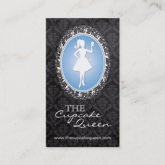 Tarjeta de visita sofisticada de la panadería y de