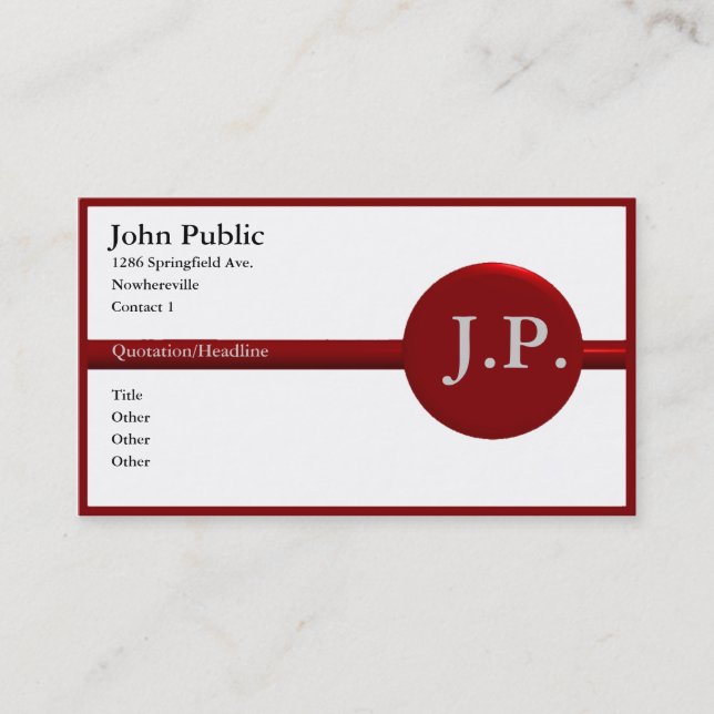 Tarjeta De Visita Softproductcards (Anverso)