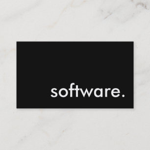 Tarjeta De Visita software.