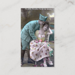 Tarjeta De Visita Soldado y amante