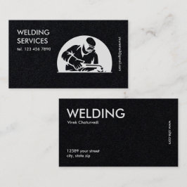 Tarjeta De Visita Soldadora Premium simple