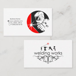 Tarjeta De Visita Soldadura con soldadura