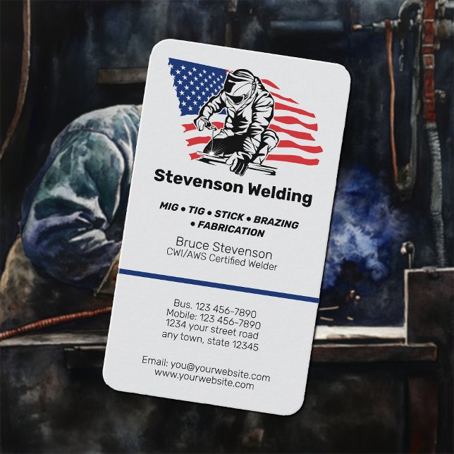 Tarjeta De Visita Soldadura profesional (Subido por el creador)