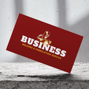 Tarjeta De Visita Soldadura profesional Soldadura Metalizado Fabrica
