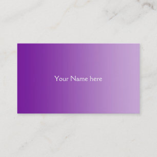 Tarjeta De Visita SÓLO gradientes DE COLOR - púrpura