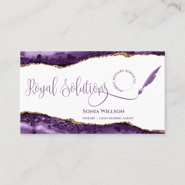 Tarjeta De Visita Soluciones reales (Anverso)