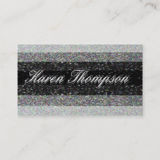 Tarjeta De Visita Sombras modernas del gris