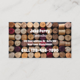 Tarjeta De Visita Sommelier