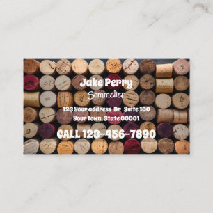 Tarjeta De Visita Sommelier