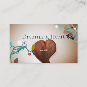 Tarjeta De Visita Soñando con amor en el corazón