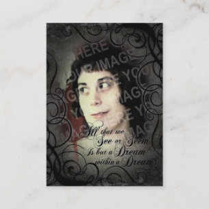 Tarjeta De Visita Soñar dentro de unas coordenadas de sueño