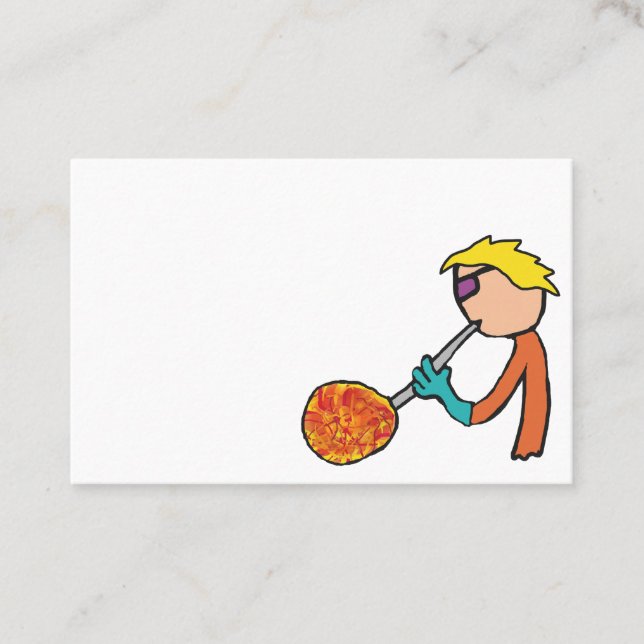 Tarjeta De Visita Sonido de vidrio (Anverso)