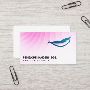 Tarjeta De Visita Sonrisa Brillante   Dentista