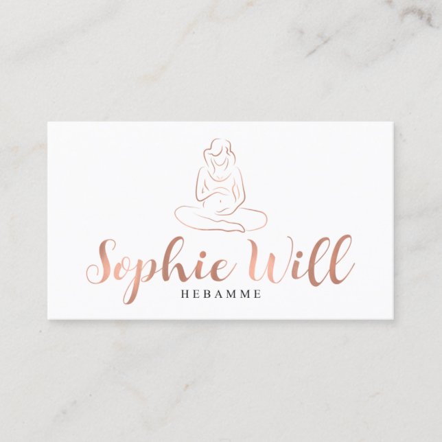 Tarjeta De Visita Sophie lo va a hacer (Anverso)