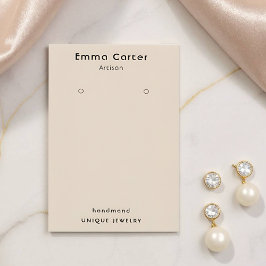 Tarjeta De Visita Soporte de ganancia de Personalizable de Moda Boho