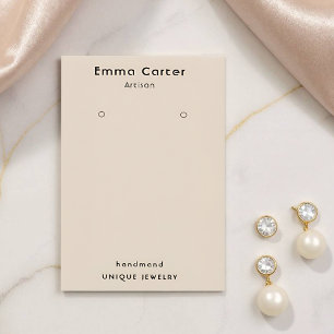 Tarjeta De Visita Soporte de ganancia de Personalizable de Moda Boho