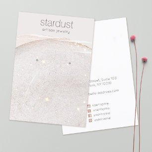 Tarjeta De Visita Soporte de la pantalla de anclaje de color de agua