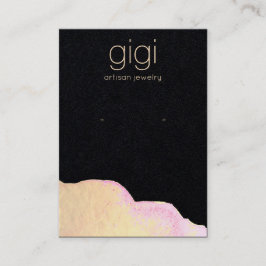 Tarjeta De Visita Soporte de la pantalla de conexión de color de agu