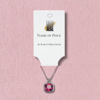 Soporte de pulsera colgante moderno con el logotip