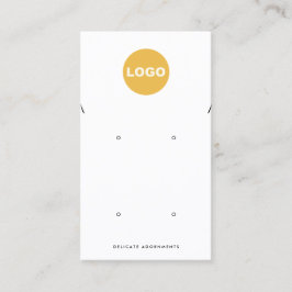 Tarjeta De Visita Soporte para el logotipo del anillo de retención d