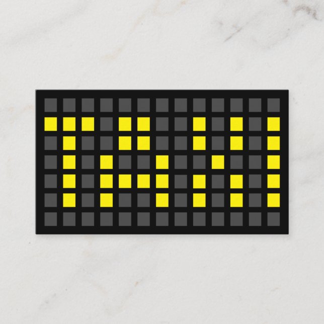 Tarjeta De Visita Soy su chofer como taxista o taxista (Anverso)