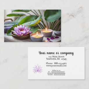 Tarjeta De Visita Spa