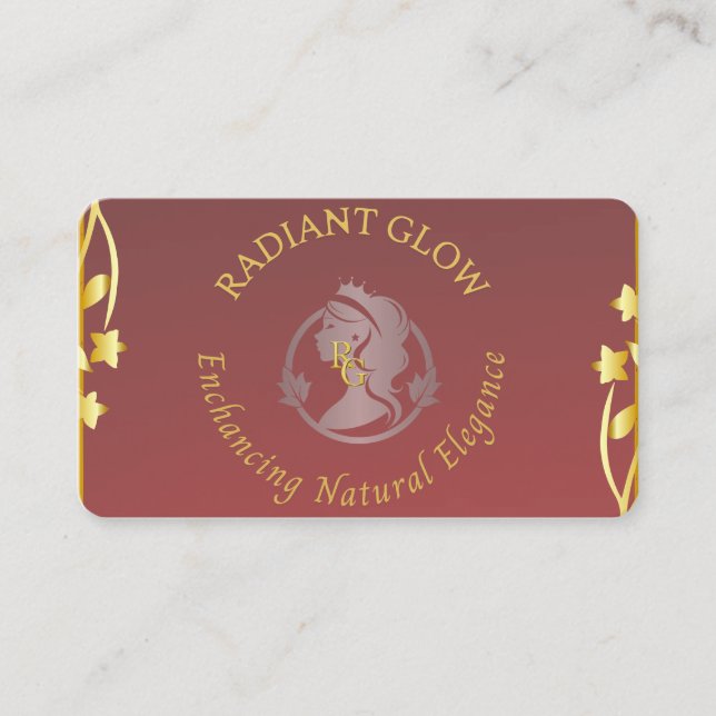 Tarjeta de visita Spa & Beauty (Anverso)